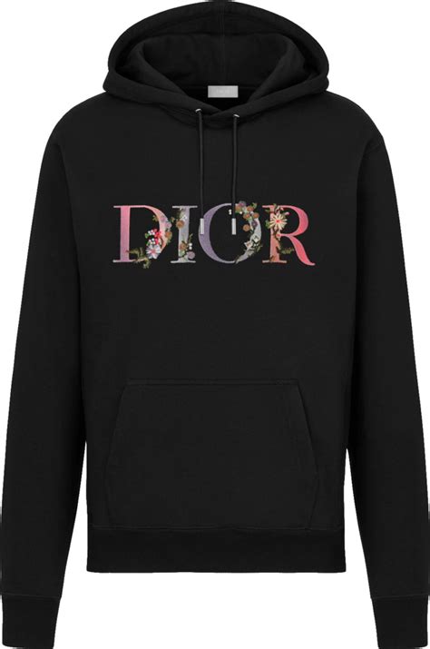 black and white dior hoodie.